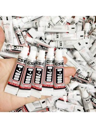 5 ชิ้น กาวมัลติฟังก์ชั่นกึ่งของเหลวกาวแรงกันน้ำสากล B7000 สำหรับงานประดิษฐ์เครื่องประดับ งานฝีมือและ