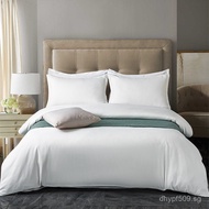 B&B Duvet Cover Four-Piece Set Fabric Hotel White Five-Star Wholesale Inn Hotel Duvet Cover Bedding 
