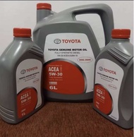 TOYOTA น้ำมันเครื่องดีเซลสังเคราะห์โตโยต้า 5W-30 8 ลิตร รีโว่
