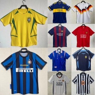 arsenal jersey arsenal 24/25 Retro Short-Sleeved 2002 Brazil Jersey France Chelsea Western Country M