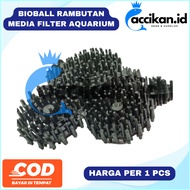 Bioball Bio Ball Filter Rambutan Spike Media Filter 3.8cm Media FilterBioball Bio Ball Filter Rambut