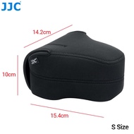 YQ5 JJC DSLR Camera Case Soft Neoprene Pouch Bag for Canon EOS R8 R RP R5 R6 Sony A7R V A7IV A7SIII Nikon D750 D7200 Pan