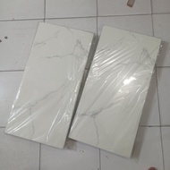 Vinyl lantai / dinding warna keramik ukuran 60 x 30 20 biji