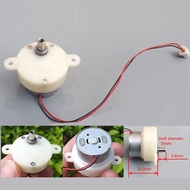 Small DC Gear Motor 3-9V Mini Worm Gear Motor Slow Low Speed 9-32RPM DIY 50mA