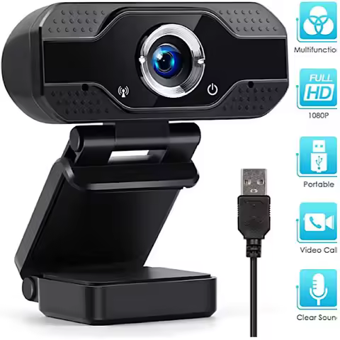 1080p USB Webcam 4K Webcam With Microphone PC Camera 60fps HD Full Camera Webcam For Computer PC Rea