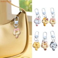 feelsaa Set of 6 Cuteness Cats Ornament Phone Charm Cats Accessory Suitable for Youthful