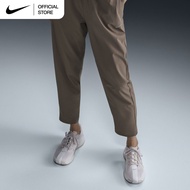 Nike Dri-FIT Women's Fast Mid-Rise 7/8 Running Pants - Mink Brown [FB7030-233]