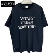 WTAPS 2024 年海軍藍 WUT SS T卹印花 T 卹 X02 [二手]