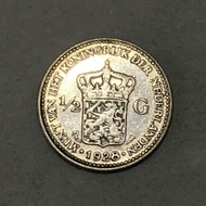 Uang Kuno Indonesia 1/2 Gulden Tahun 1928