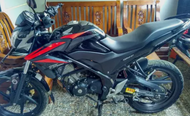 striping sticker lis standar ori CB150R 2014 CB150R LAMA 2014 CB150R OLD 2014 HITAM