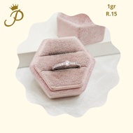 8K White Gold Ring Mdl Lstring Prmata-71786