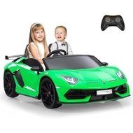 2-Seater Ride on Car 24V Electric Lamborghini for Kids High Speed 13km/h Drift Sports Car