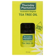Thursday Plantation Tea Tree oil 15ml Antiseptic 100% Pure Oil 15ml EXP:2025