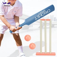 [Simhoa] Kids Cricket Set, Outdoor Sports Game Indoor Play Garden Cricket Set, Cricket Bat And Balls