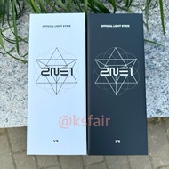[SG $62] Official 2NE1 Lightstick Light Cheering Stick Blackjack Black White Concert MD