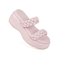 SHU BEDDY 2.5" WOVEN WEDGES รองเท้าส้นสูง