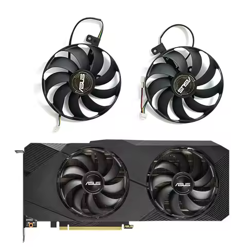 For ASUS RTX 2060 Super 2070 2080 2080 Super Dual EVO Premium Graphics Cooling T129215SU DC 12V 0.5A