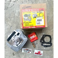 CAST IRON PISTON BOREUP BLOCK BRT SUPRA FIT REVO GRAND WIN C100 LEGEND ASTREA 53.40