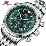 MINI FOCUS Watch Fashion Men's Watch Multi-Function Quartz Watch Aviation Chronograph Men's Watch St