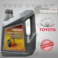 🇲🇾100% ORI🔥 TOYOTA SEMI 10W40 4L CAMRY ALTIS WISH HILUX AVANZA ESTIMA PRUIS VELLFIRE ENGINE OIL SYNTHETIC 10W-40 10W 40 TOYOTA OIL