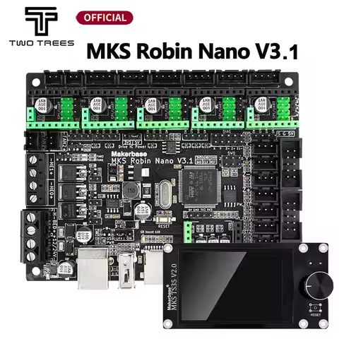 Makerbase Mks Robin Nano V3.1 Eagle 32bit Control Panel TMC2209 Motor Drive WIFI 3D Touch Screen 3D 