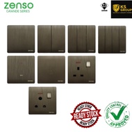 ZENSO HAIRLINE SWITCH SOCKET(SIRIM)