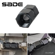 AN4 AN6 AN8 10AN Female To Female Union Aluminum Straight Fitting Adaptors Black 4an 6an 8an AN10 Co