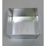 3" High Aluminium Square Cake Tin / Cake Tin Square / Cake Tin 6/7/8/9/10 Inch
