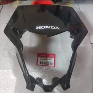 VISOR COVER TOTOK BATOK HEADLIGHT CRF150 L CRF 150 L BLACK ORIGINAL AHM