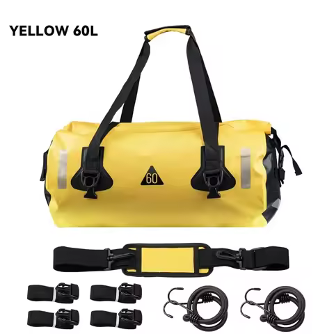 Waterproof Bag Universal Motorcycle Bags 40L 80L/90L Motorbike Dry Duffel Bag Travel Motorcycling Cy