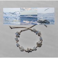 Handmade drawstring bracelet, lovely beach bracelet