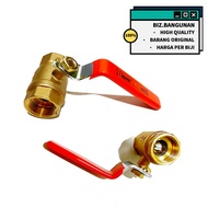 IGM 1" INCH BRASS BALL VALVE - STOP VALVE - STOP VALVE
