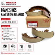 Brake Shoes Rear Brake Pads 43153-S10-000/43153-SM4-A03(A01/A02) Honda BRV DG1, CRV RD1, Freed GB3, 