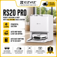 EZVIZ RS20 PRO Robot Vacuum & Mop Combo LDS Laser Navigation Smart App Control (7200Pa)