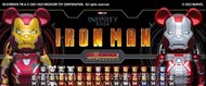 BEARBRICK BE@RBRICK MARVEL INFINITY SAGA IRONMAN 100% 一番賞