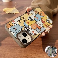 NC Cartoon Cute Duck Plating Iphone Case Compatiable for IPhone 11 IPhone 14 Pro Max Casing  Ip13 Pro Max IPhone 12