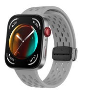 สายนาฬิกาข้อมือ แม่เหล็ก huawei watch Fit 4 4 Pro สายรัดซิลิโคนอ่อน huawei watch fit 3 สายนาฬิกา Fit