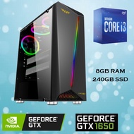 Gaming PC Desktop (Intel i3/i5 + NVIDIA GeForce GTX 1650/1650 Super)