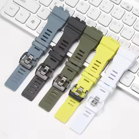 Resin Strap Suitable for Casio GBA800 GBD800 Mens Sport Waterproof Rubber Watchband Watch Accessorie