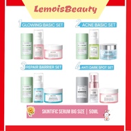 LemoisBeauty- SKINTIFIC Package 3pcs Set bundle get MUGWORT Clay Stick glowing basic set & acne basi