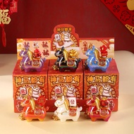 CNY Decoration 2026 CNY Horse Year Blind Box 2026 New Year Cute Horse Table Ornament CNY Decor