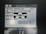 台中筆電維修：東芝 TOSHIBA Satellite L640,時開時不開,會自動斷電,畫面變暗,顯卡故障機板維修