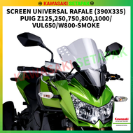 WINDSHIELD SCREEN RAFALE 5881H (390X335) PUIG Z125 Z250 Z750 Z800 Z1000 W800 2021-2024 VULCAN S650 (