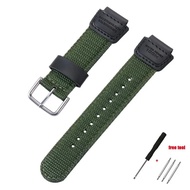 for Casio AE-1200 Nylon Watch Strap AE1300 AE1000W F91W F84 AEQ-110W SGW-300H 400H 500H Mens Watch A
