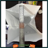 White Polybag 40 X 40 Contains 50 Sheets - White / White-Black Polybag Original Product