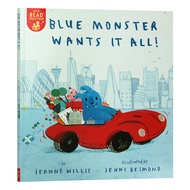 Milumilu Blue Monster Wants It All! Lets Read Together 1 Original English Books
