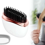 MiniStraightener,NewCordlessRechargeablePortableStraighteningComb,Rapid-HeatwithThreeTemperatureCont