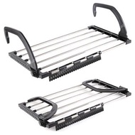 【開倉價】不鏽鋼摺疊式掛架 露台 窗台 掛衣架 曬衣架