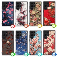 Case Samsung Galaxy S25 S24 S23 S22 S21 S20 Note 20 10 Ultra Plus FE Edge JAPANESE FLOWERS DL0069