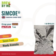 ฮอปส์ Simcoe ® PELLET HOPS (T90) โดย Yakima Chief Hops ทำเบียร์ Homebrew